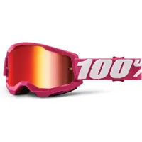 100% briller 100% STRATA 2 SUMMIT (sølv spejl Anti-Fog, LT 25%+/-5%)
