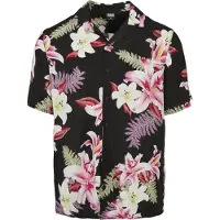 Urban Classics Skjorte pastelgrøn / pitaya / lys pink / sort / hvid