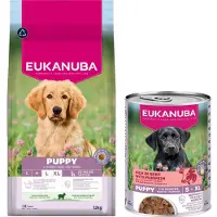 Eukanuba Puppy Large med lam & ris hundefoder