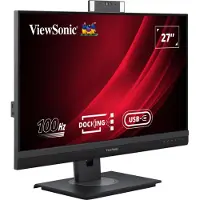 Viewsonic -skærm 27" VG2757V-2K HDMI 2xDP 5xUSB RJ45-højttalere 2x5W kamera
