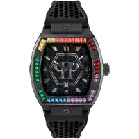 Philipp Plein Analogt ur gul / grøn / rød / sort