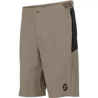 SCOTT - MTB tøj - Vertic LT W/Pad Shorts M Toast Beige Black til Unisex - Størrelse L