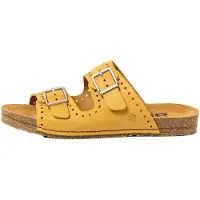 Art Arttil kvinder. 101271124003_024 Mustard Roma 0127 Sandaler i læder (39), Fast, Spænder, Casual, Gul