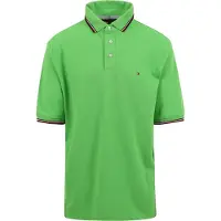 Tommy Hilfiger 1985 Tripped Poloshirt Fell Grøn måle