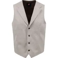 Suitable vest tartan sand Beige måle