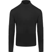 Suitable Merino Højhalset Trøje Sort måle