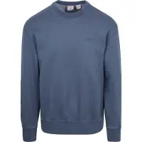 Levi's Herre Authentic Crew Sweatshirt Sargasso Sea Garment Dye