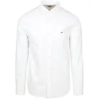 Tommy Hilfiger Oxford Skjorte Hvid måle