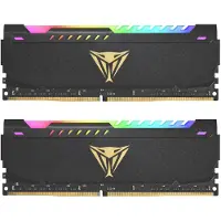 Patriot Memory Patriot Viper Steel RGB - DDR4 - sæt - 32 GB: 2 x 16 GB - DIMM 288-PIN - 3600 MT/s / PC4-28800 - CL18 - 1.35 V - ikke bufferet - ikke-ECC - sort