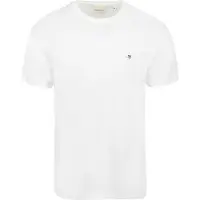 Gant T-shirt Shield Logo Hvid måle