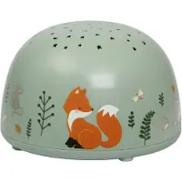A Little Lovely Company Projektørlampe - 14x9 cm - Forest Fri - - OneSize - Natlampe