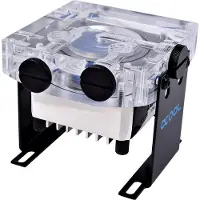 Alphacool 13197, Pumpe, Aluminium, Messing, Kulfiber, Rustfrit stål, Sort, Transparent, Hvid, 61 mm, 21 mm, 89 mm