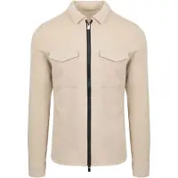 Suitable Boed Overskjorte Ecru Beige Off-white måle