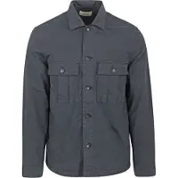 Dstrezzed Maverick overshirt, navy Blå Mørkeblå måle