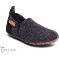 Bisgaard Hjemmesko - Uld - Wool Sailor - Koksgrå - - 26 - Hjemmesko