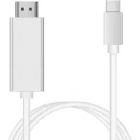 INF USB-C til HDMI-kabel 4K (2 meter) White