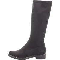 Caprice Boots, black, made of Textiles with Block heel, Size 38.5