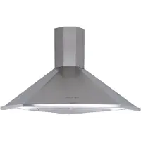 CATA Angolo X/d 111 Cm Dekorativ Emhætte