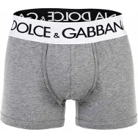 Dolce&Gabbana Boksershorts grå-meleret / sort / hvid