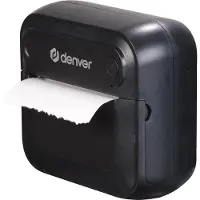 Denver labelprinter med Bluetooth / termisk printer / Bluetooth-printer / sort miniprinter