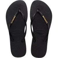 Havaianas Slim Logo Metallic Flip-flops