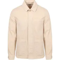 KING Essentials King Eential The Benjamin Overhirt Ecru Beige Off-white måle