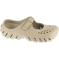 Crocs Echo Mary Jane Clog - Beige Kvinde, størrelse 39