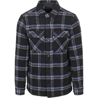 New zealand auckland NZA overshirt Alex i uldblanding, arineblå Blå ørkeblå åle