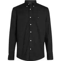 Tommy Hilfiger Tommy Hifiger Popin Skjorte Fex Sort måe