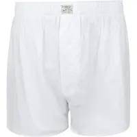Steppin' Out boxershorts i poplin, hvid Hvid åle