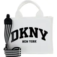 DKNY Håndtaske 'Hadlee Small' sort / hvid