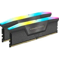 Corsair Vengeance RGB DDR5-5600 - 32GB - CL40 - Dual Channel (2 pcs) - AMD EXPO & Intel XMP - Grå med RGB