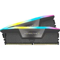 Corsair Vengeance RGB DDR5-5600 - 32GB - CL40 - Dual Channel (2 pcs) - AMD EXPO & Intel XMP - Grå med RGB