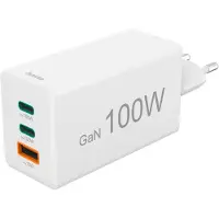 Hama Gan 100w Usb-a-og Usb-c-vægoplader