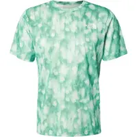 The North Face - Vandretøj - M 24/7 Short Sleeve T-Shirt Reg Print Dimmed Algae Diffused til Unisex - Størrelse XL - Grøn