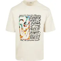Shiwi Bluser & t-shirts 'Jay Flower Block' beige / turkis / hummer / sort