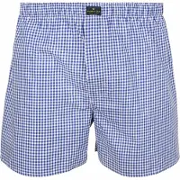 Steppin' Out teppin' Out Boxerhort Vichy Royal Blå Hvid Mørkeblå måle