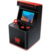 Dreamgear Retro Arcade Machine X - Håndholdt elektronisk spil - sort, rød