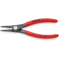 Knipex 49 11 A0, Cirkeltænger, Krom-vanadium-stål, Plast, Rød, 140 mm, 101 g