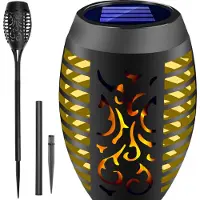 Gardlov solcellehave-lampe – lygte/pinde 23559