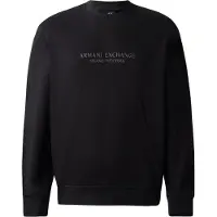 Armani Exchange Sweatshirt mørkegrå / sort