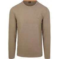 BOSS Trøje Tempesto Taupe Brun måle