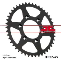 JT Sprockets 520 Jtr22.45 Steel Bagtandhjul