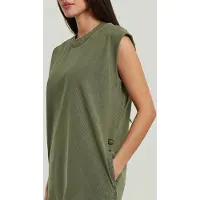 G-Star Washed T-Shirt Dress - Green - Women