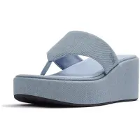 FitFlop Fitfloptil kvinder. A5H-E01 Blå cowboy-sandaler (37), 3-5 cm, Ingen, Casual
