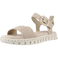 Carmela Carmelatil kvinder. 16326602-BEIGE Sandaler i læder 163266 beige (40), Fast, Spænder, Casual