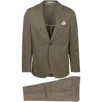 Suitable Flex Jersey Suit Beige måle