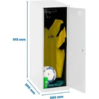 Simonlocker Montadas Dism.single Mini Skab 915x300x500 Mm