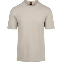 BOSS BOSStil mænd. 50508243 Tegood beige T-shirt (XL), Casual, Bomuld, Korte ærmer