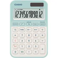 Casio MS-20YC, Desktop, Basis, 12 cifre, Batteri/Solar, Lysegrøn